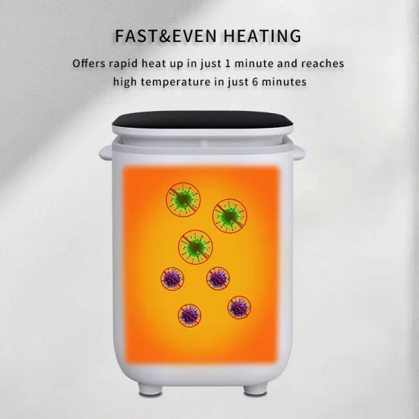 Bucket-Style Towel Warmer