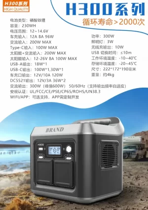 Energy storage power supply H300